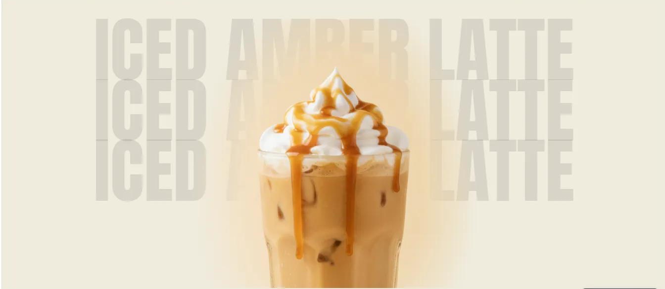 Ambrews iced latte website feature